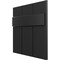 Ekena Millwork 12"W x 12"H True Fit PVC Joined Board-n-Batten Shutters Sample, Black SAMPLE-TFPBBBL - alternate 2